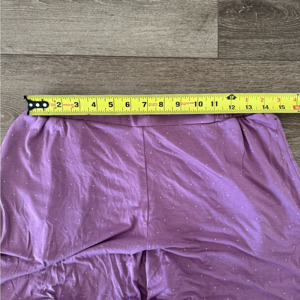 Tommy John Purple and White polka dot Pajama set - Picture 6 of 7